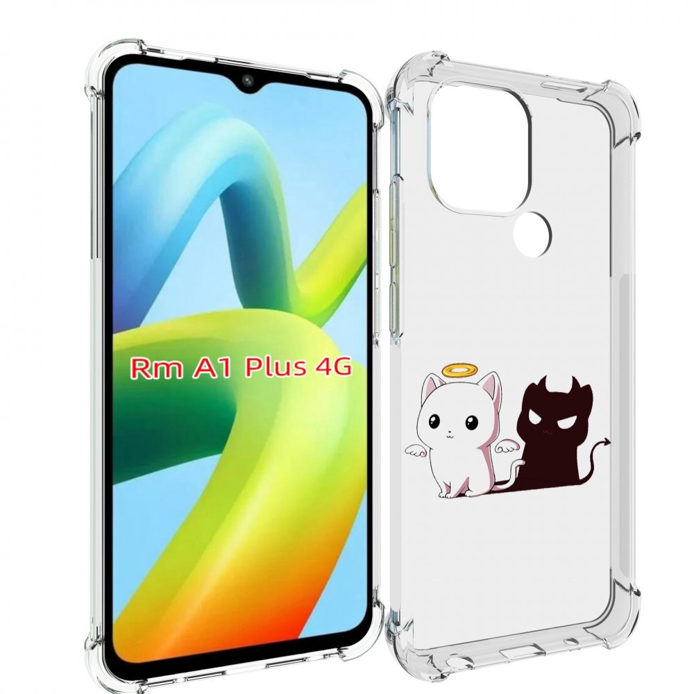 

Чехол MyPads котик-с-злой-тенью для Xiaomi Redmi A1 Plus +, Прозрачный, Tocco