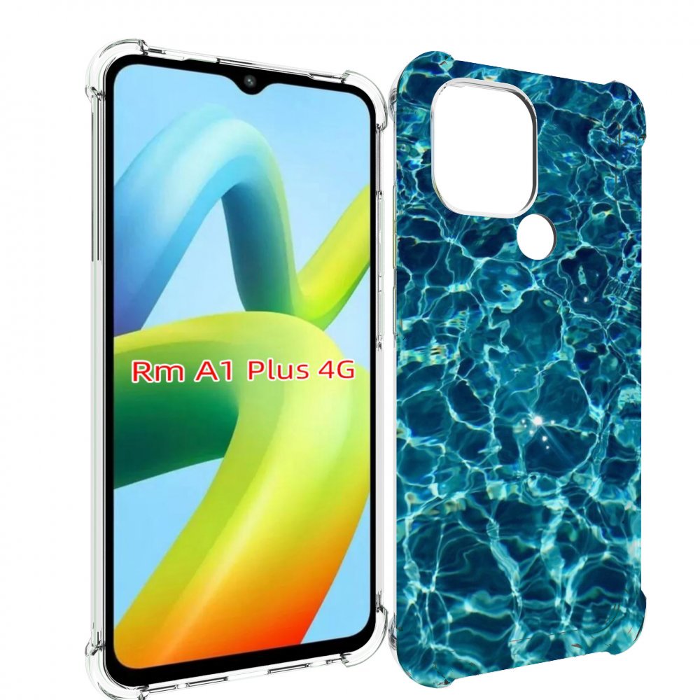 

Чехол MyPads красивая голубая вода для Xiaomi Redmi A1 Plus +, Прозрачный, Tocco