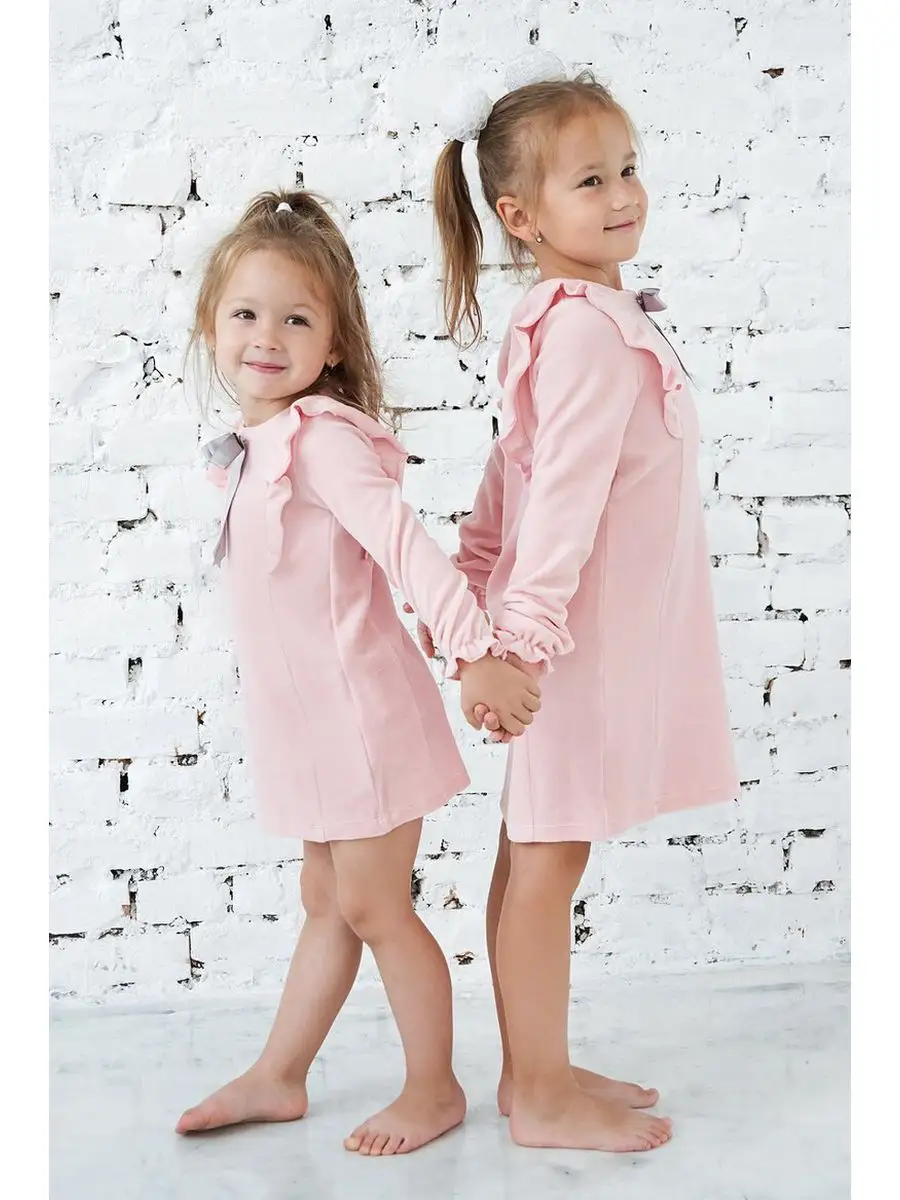 

Платье детское Diva Kids DK-163, розовый, 128, DK-163