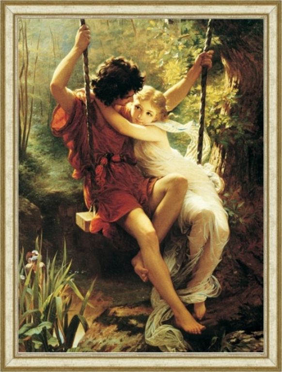 

Картина Лэнд Арт Pierre Auguste Cot - Springtime 50 х 70 см, Springtime