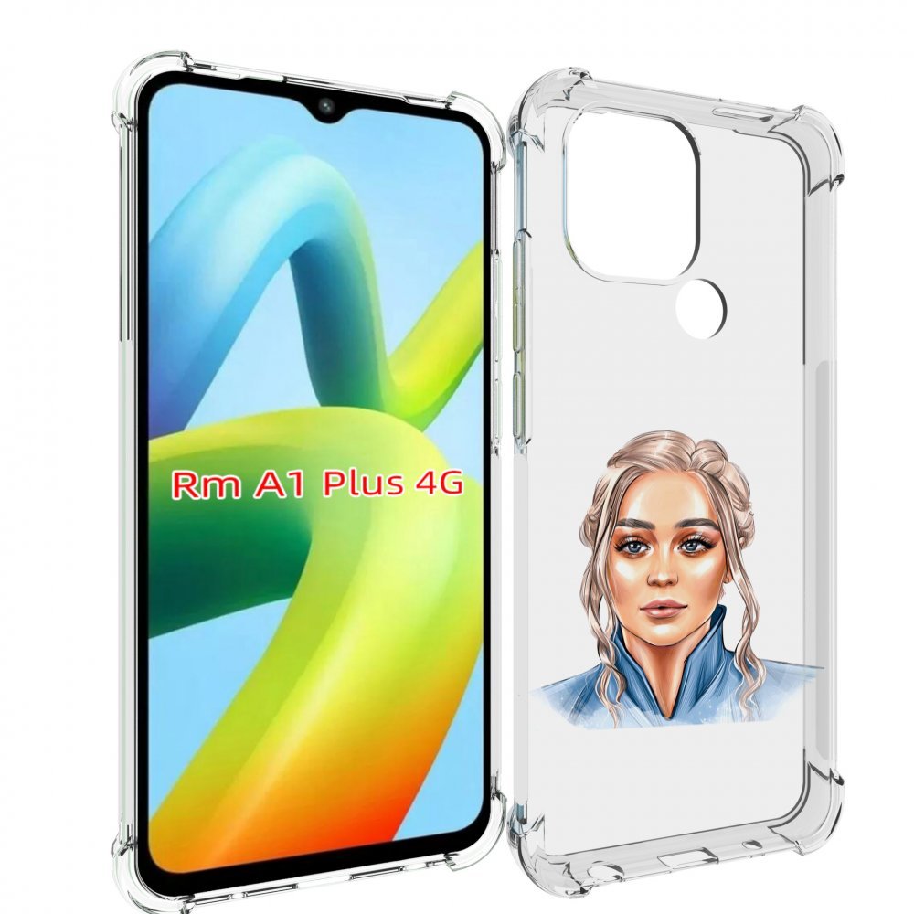 

Чехол MyPads красивая-нарисованная-девушка-блондинка женский для Xiaomi Redmi A1 Plus +, Прозрачный, Tocco