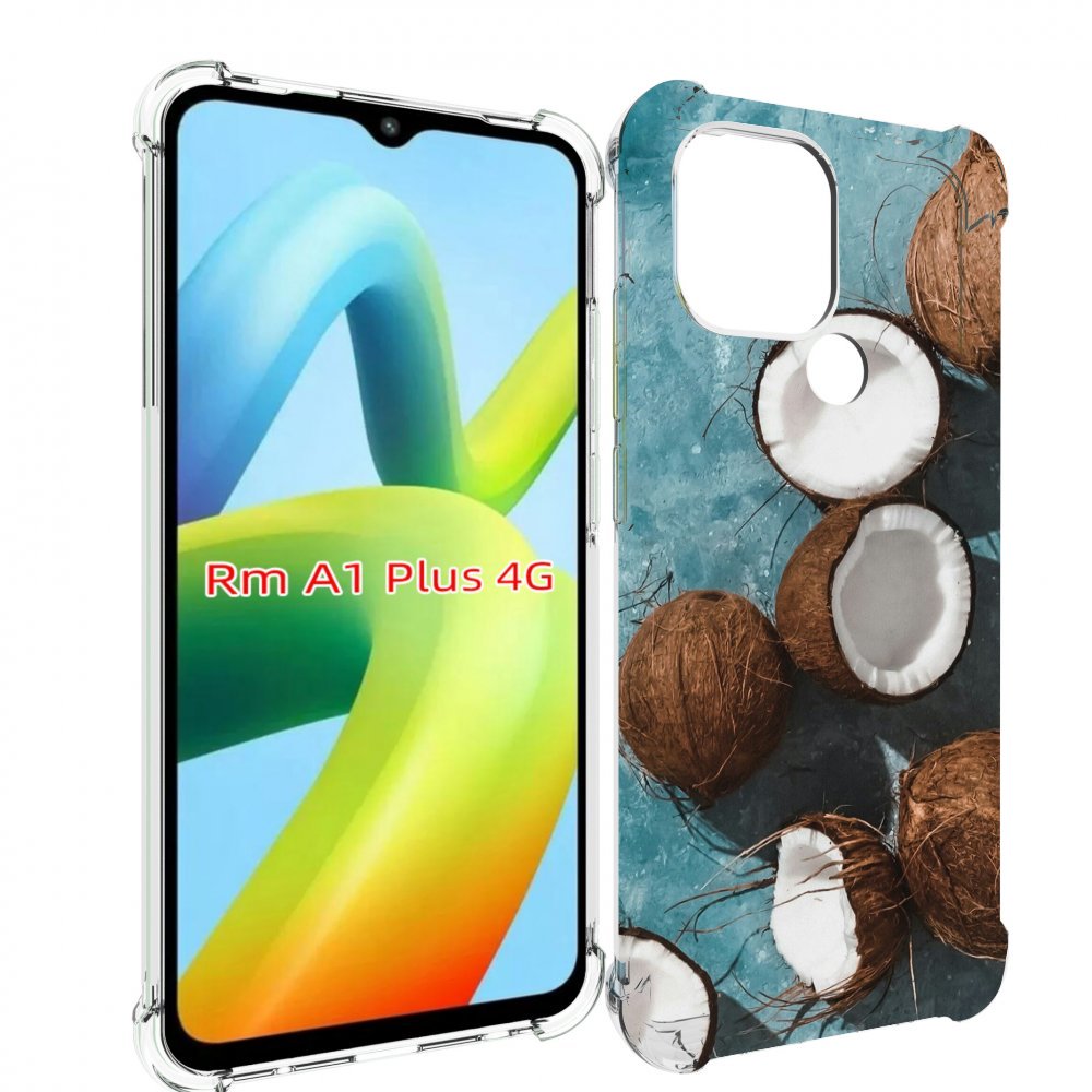 

Чехол MyPads красивые-кокосы для Xiaomi Redmi A1 Plus +, Прозрачный, Tocco
