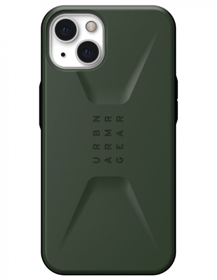 фото Чехол urban armor gear (uag) civilian series для iphone 13, цвет оливковый (11317d117272)