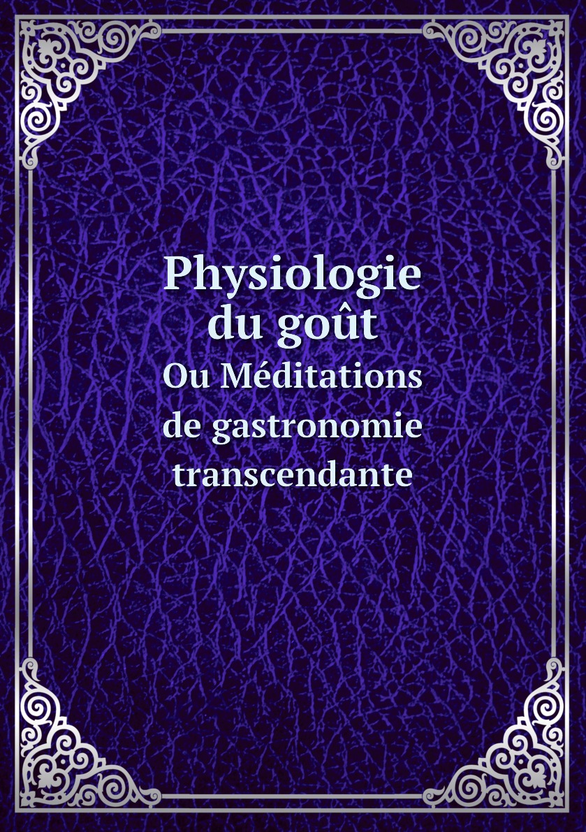 

Physiologie du gout