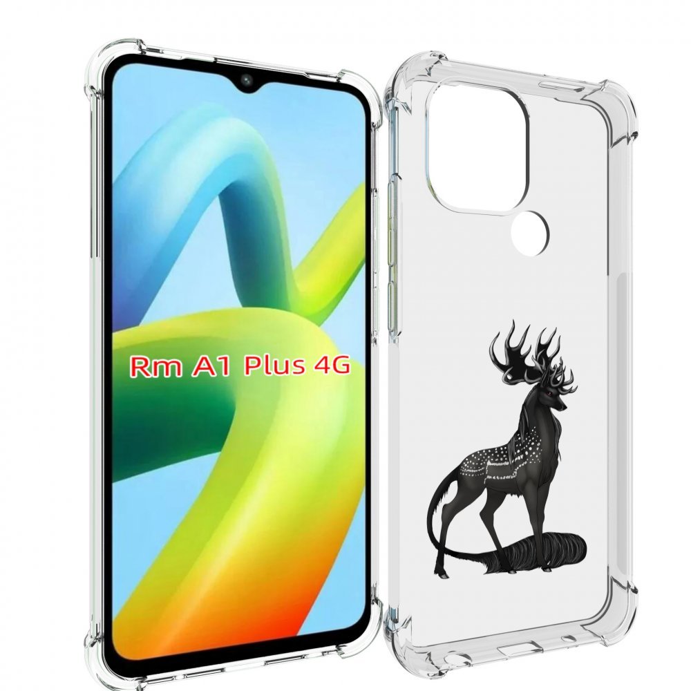 

Чехол MyPads красивый-черный-олень для Xiaomi Redmi A1 Plus +, Прозрачный, Tocco