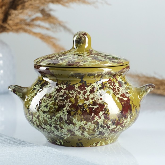 

Горшок для жаркого Русский 950 мл, Зеленый