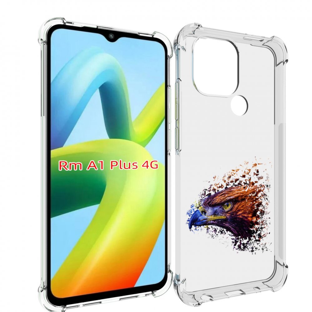

Чехол MyPads красочный орел для Xiaomi Redmi A1 Plus +, Прозрачный, Tocco