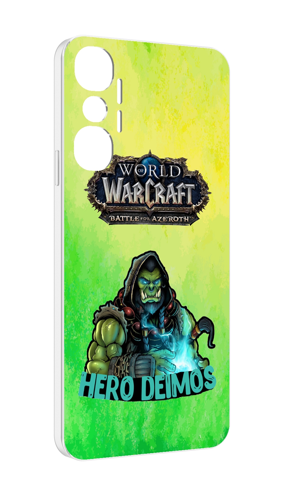 

Чехол MyPads world-of-warcraft мужской для Infinix Hot 20 4G, Прозрачный, Tocco