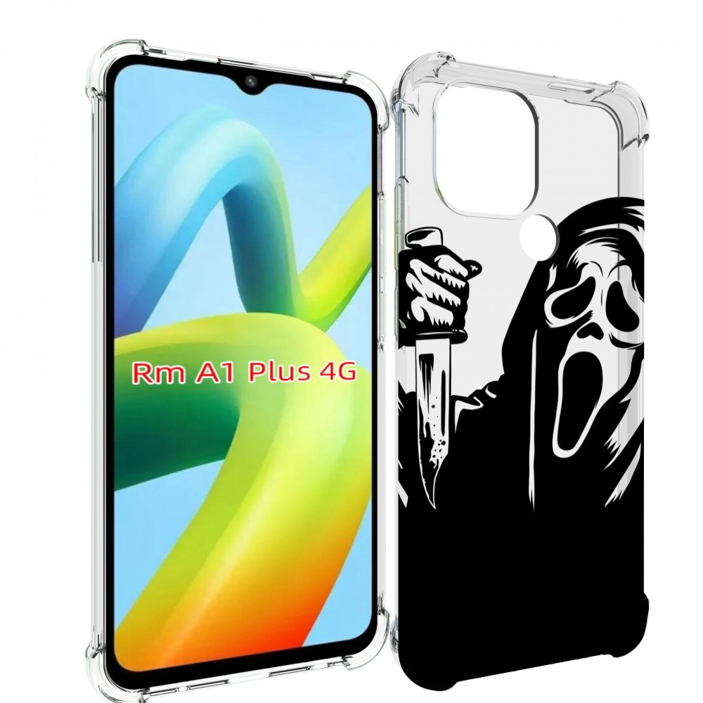 

Чехол MyPads крик-с-ножом для Xiaomi Redmi A1 Plus +, Прозрачный, Tocco