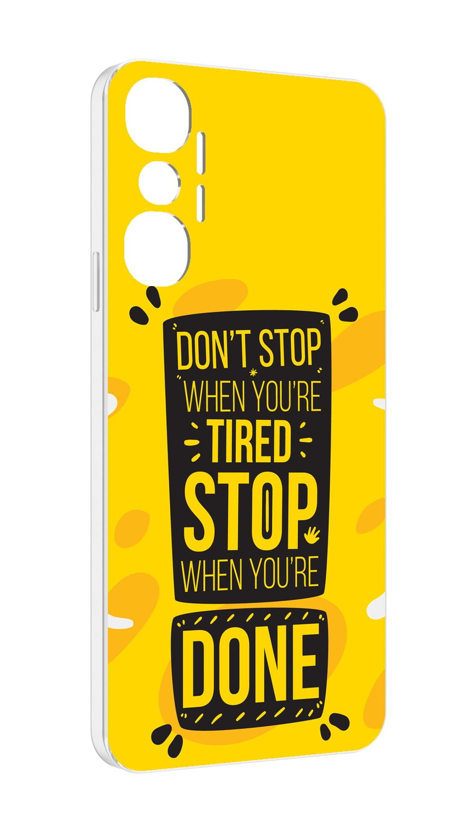 

Чехол MyPads yellow-done для Infinix Hot 20 4G, Прозрачный, Tocco