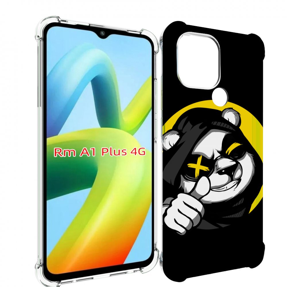 

Чехол MyPads крутая пандочка ок для Xiaomi Redmi A1 Plus +, Прозрачный, Tocco