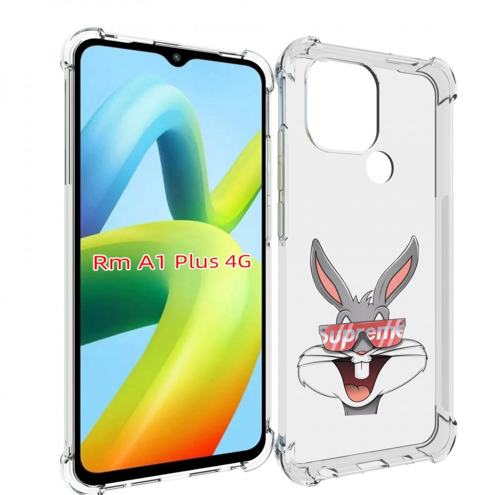 

Чехол MyPads крутой-заяц для Xiaomi Redmi A1 Plus +, Прозрачный, Tocco