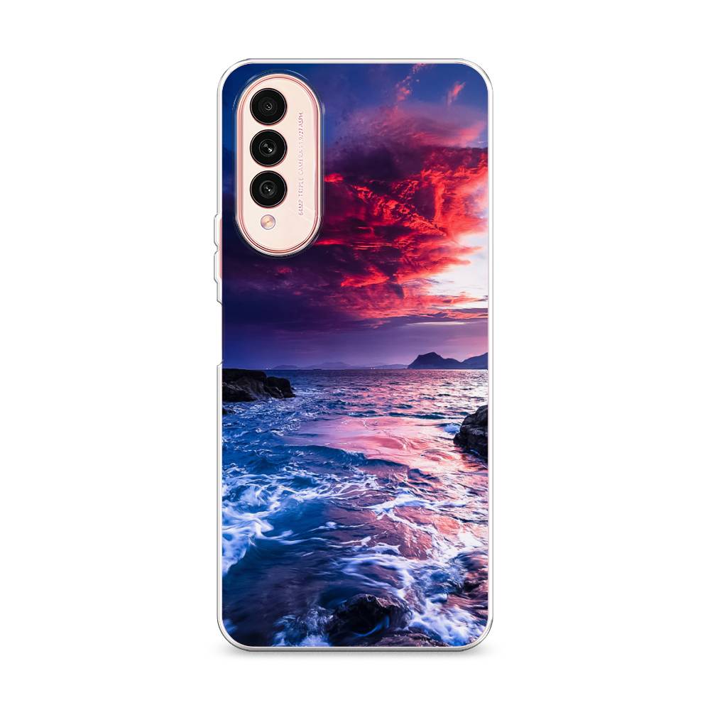 

Чехол Awog на Wiko T50 "Волны 1", Разноцветный