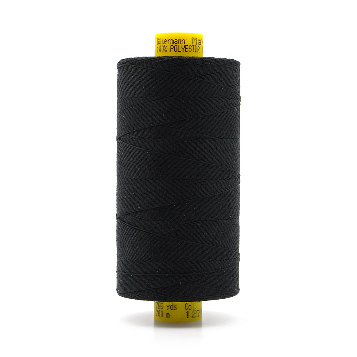 

Нить Mara 70/700м ,100% полиэстер, Gutermann 702170 (1274), Черный