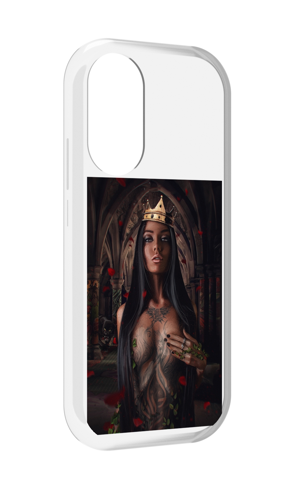 

Чехол MyPads багровый-пик для Honor X7, Прозрачный, Tocco