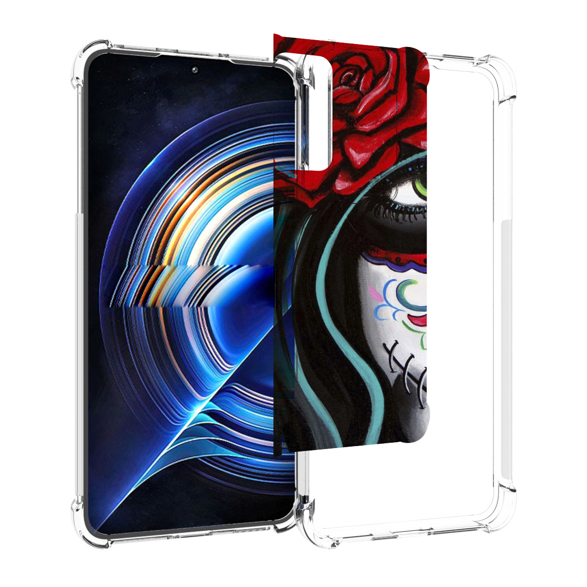 

Чехол MyPads девушка в масочке расписная женский для Tecno Camon 19 Neo, Прозрачный, Tocco