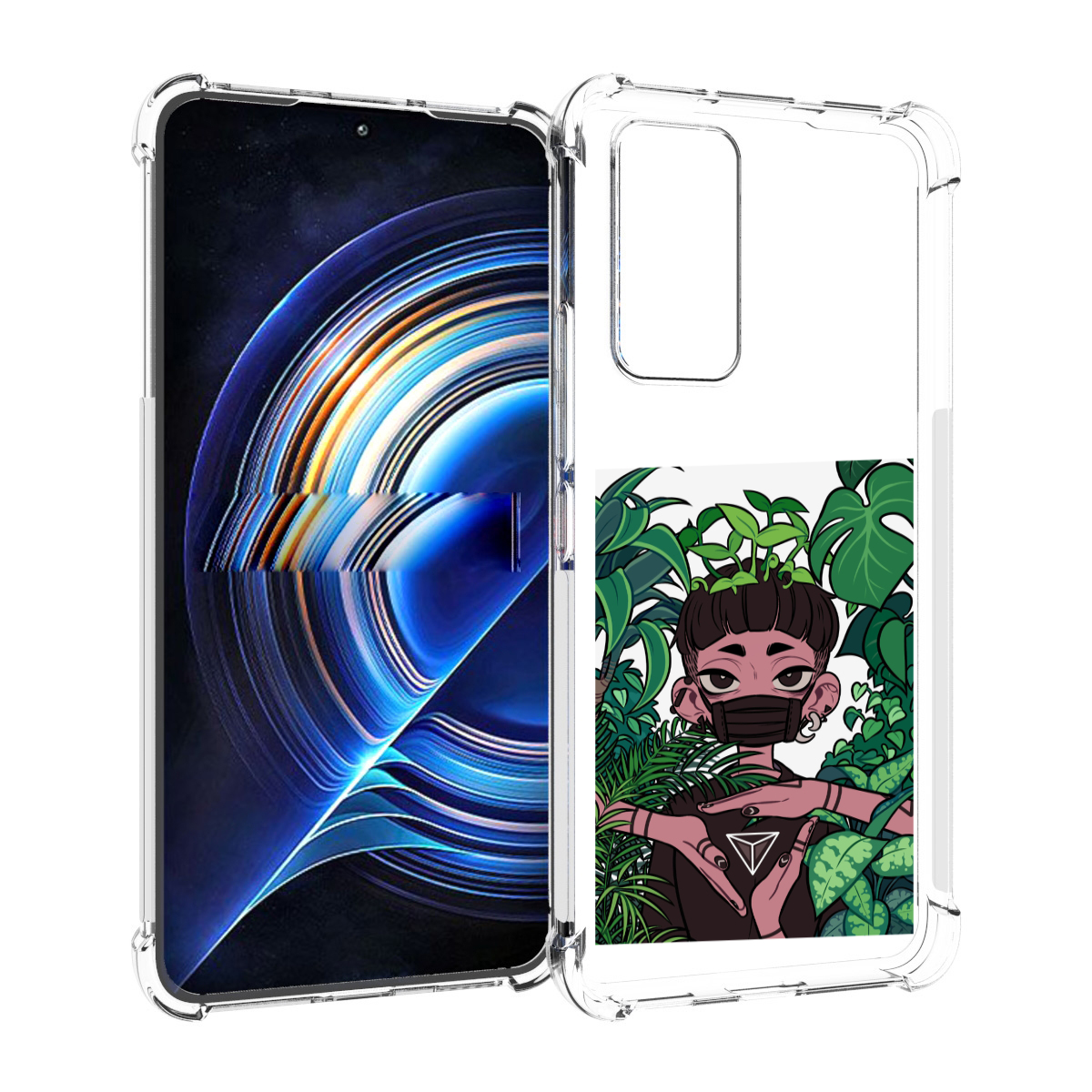 

Чехол MyPads девушка в природе женский для Tecno Camon 19 Neo, Прозрачный, Tocco