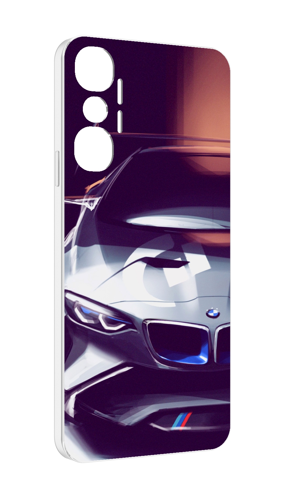 

Чехол MyPads Бэмвэ мужской для Infinix Hot 20 4G, Прозрачный, Tocco
