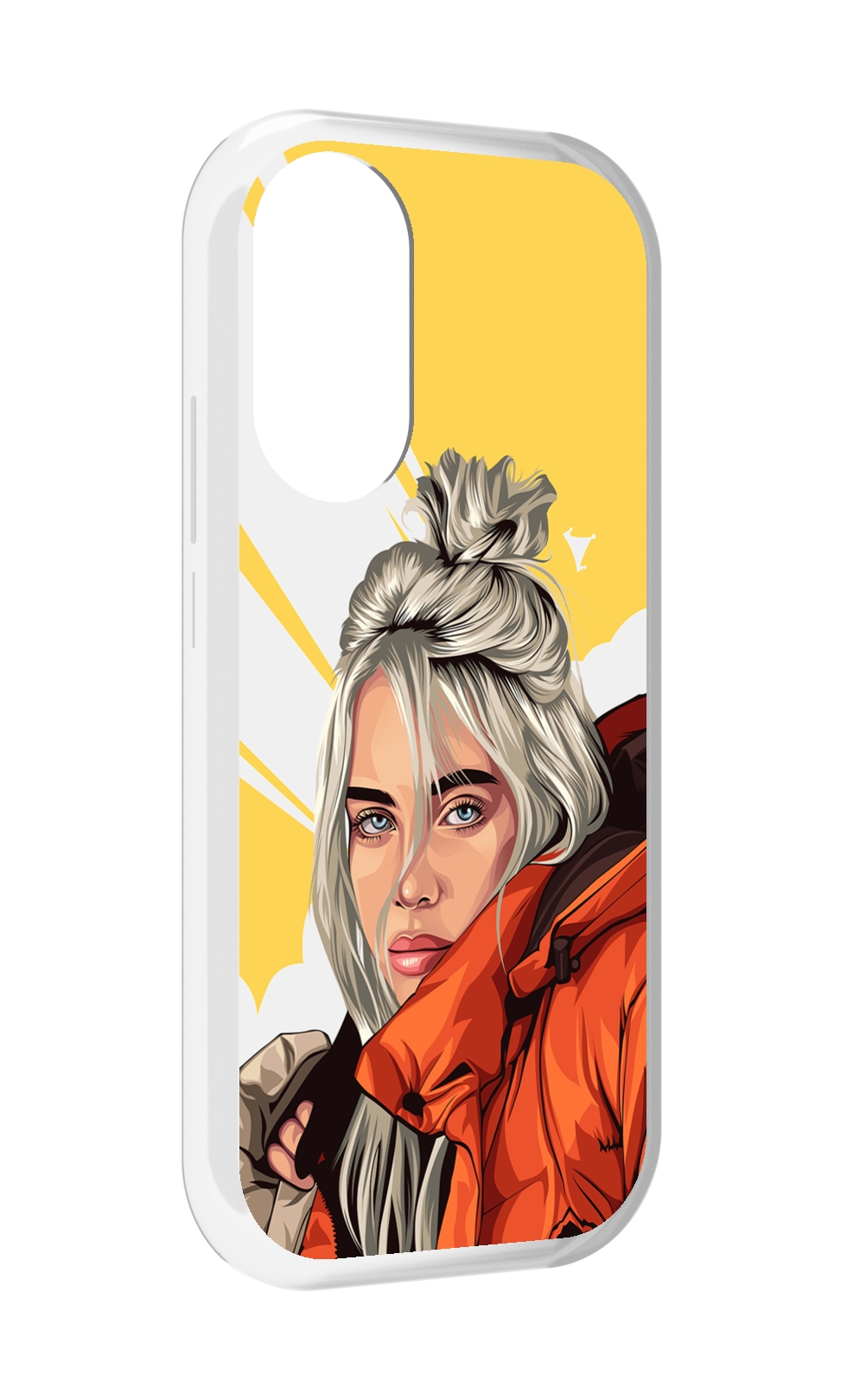 

Чехол MyPads билли-айлиш-в-куртке для Honor X7, Прозрачный, Tocco