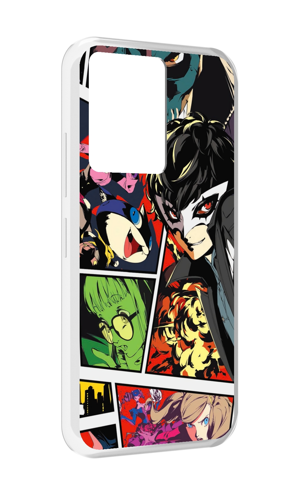 

Чехол MyPads Persona 5 art для Infinix Note 12 5G X671 / Note 12 Pro 5G, Прозрачный, Tocco