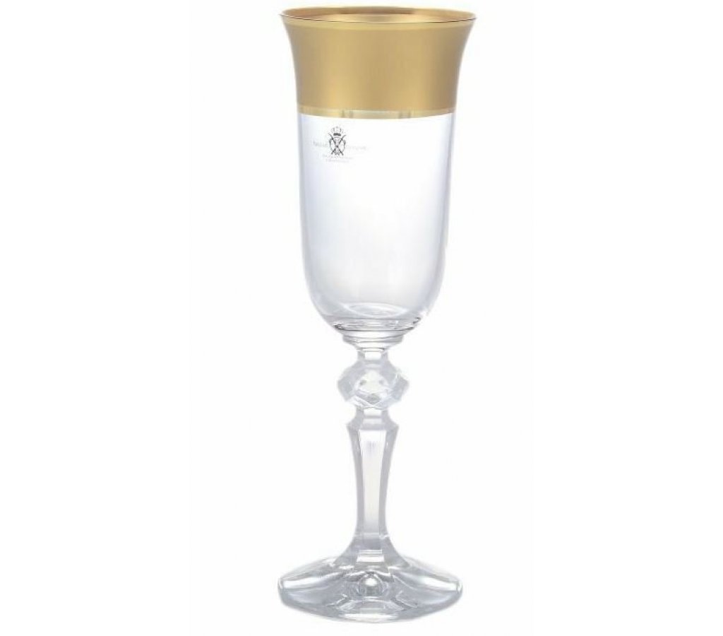 

Набор фужеров Кристина Матовая полоса AS Crystal 150 мл 6 шт, 50319-02