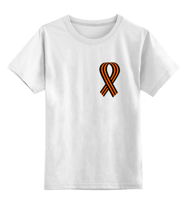 0000000667246, Детская футболка классическая Printio Георгиевская лента, р. 152,  - купить со скидкой