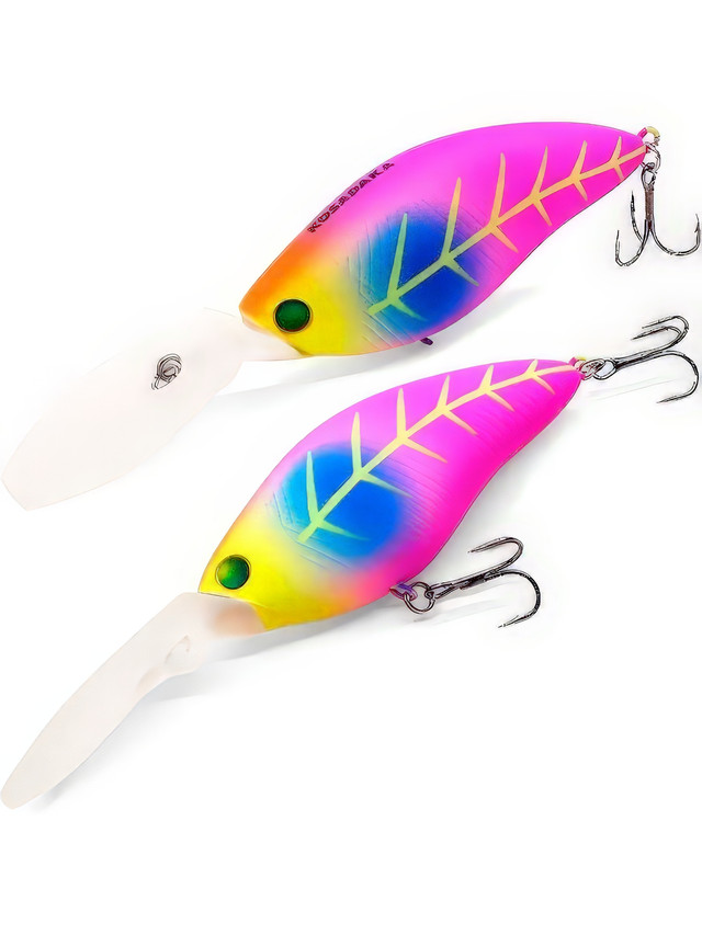 

Воблер Kosadaka 3D CRANK XD 65F плав 17.2г 1.5-3.5м цв.MCR