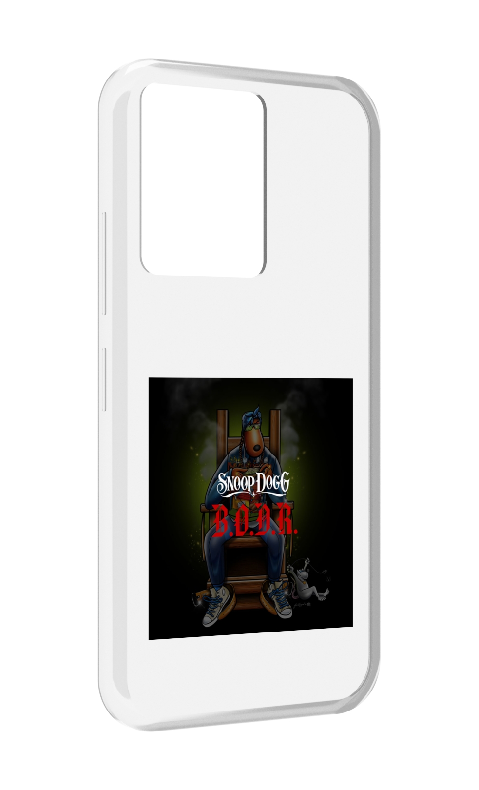 

Чехол MyPads Snoop Dogg B для Infinix Note 12 5G X671 / Note 12 Pro 5G, Прозрачный, Tocco