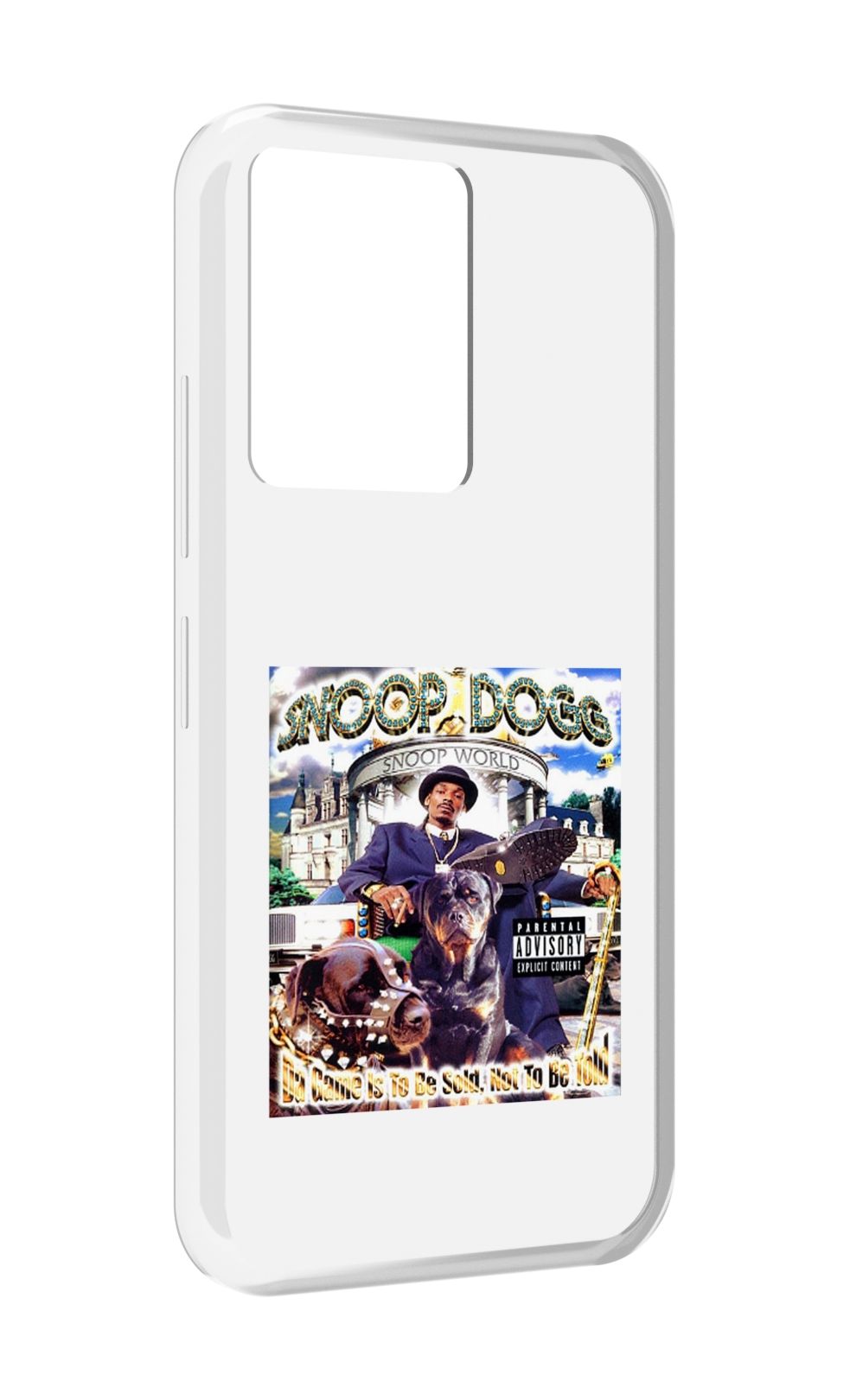 

Чехол Mypads Snoop Dogg Da Game Is To Be Sold, Not To Be Told Для Infinix Note 12 5G X6, Прозрачный, Tocco