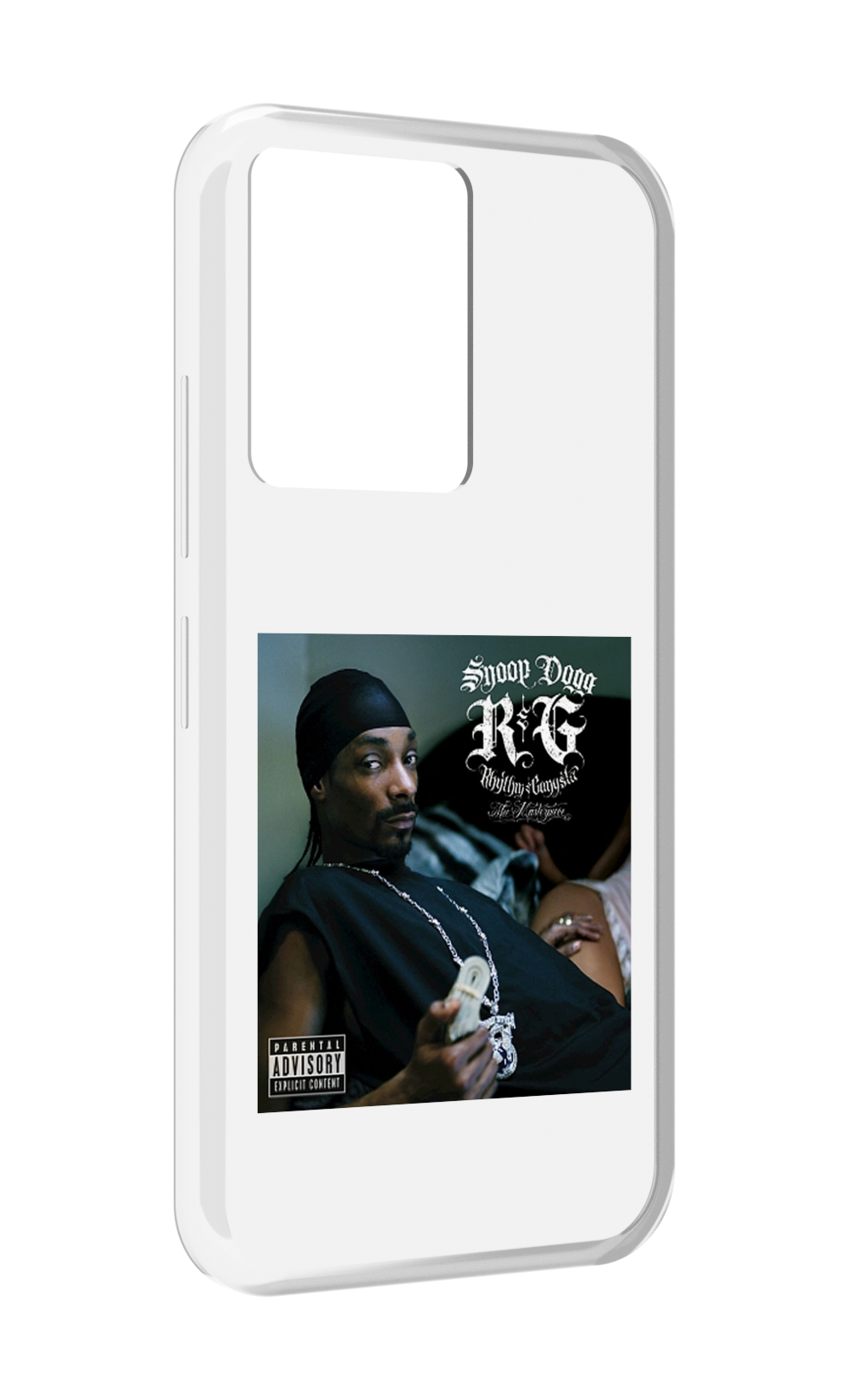 

Чехол MyPads Snoop Dogg R&G (RHYTHM & GANGSTA) для Infinix Note 12 5G X671, Прозрачный, Tocco