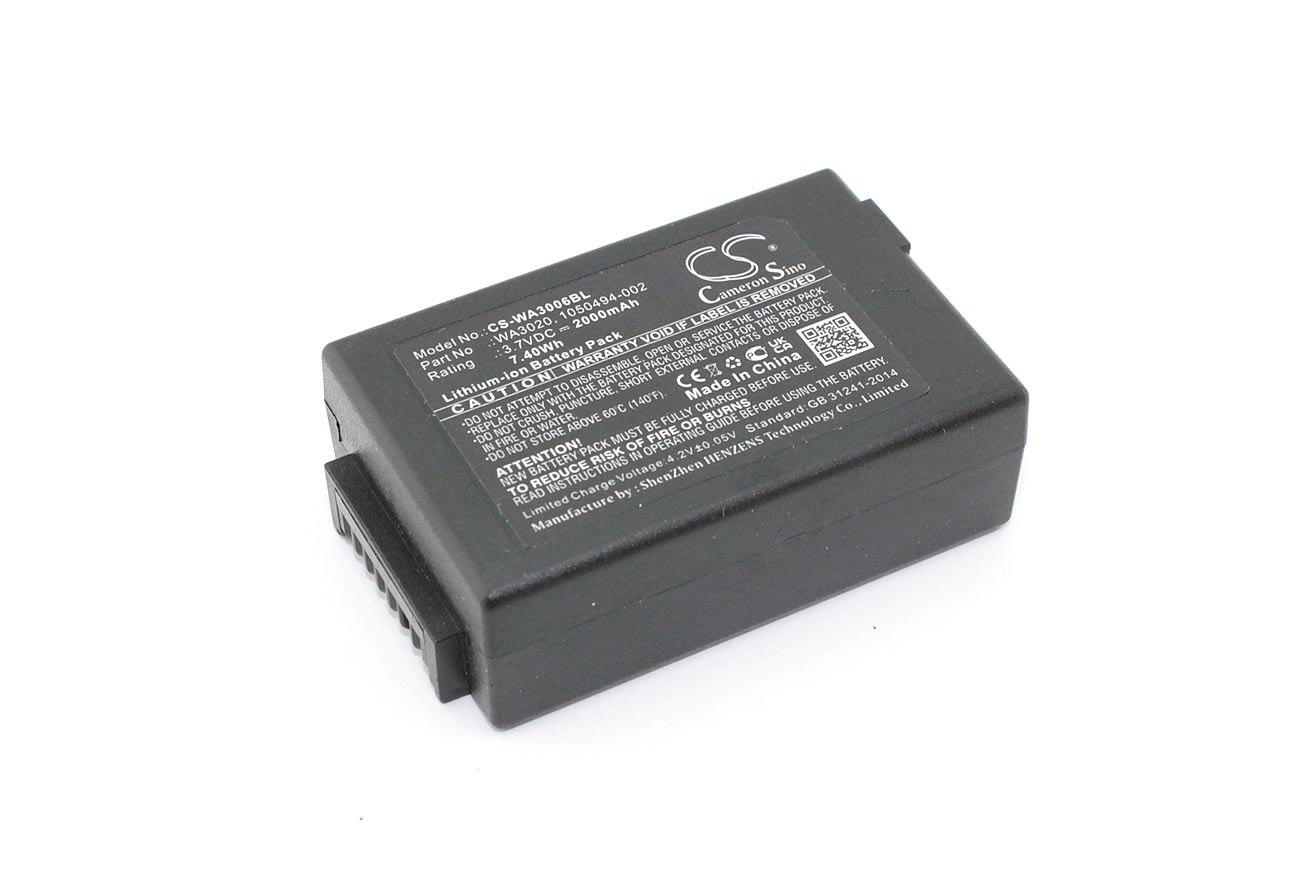 Аккумулятор CS-WA3006BL для Zebra WorkAbout Pro 4 37V 2000mAh 256200₽