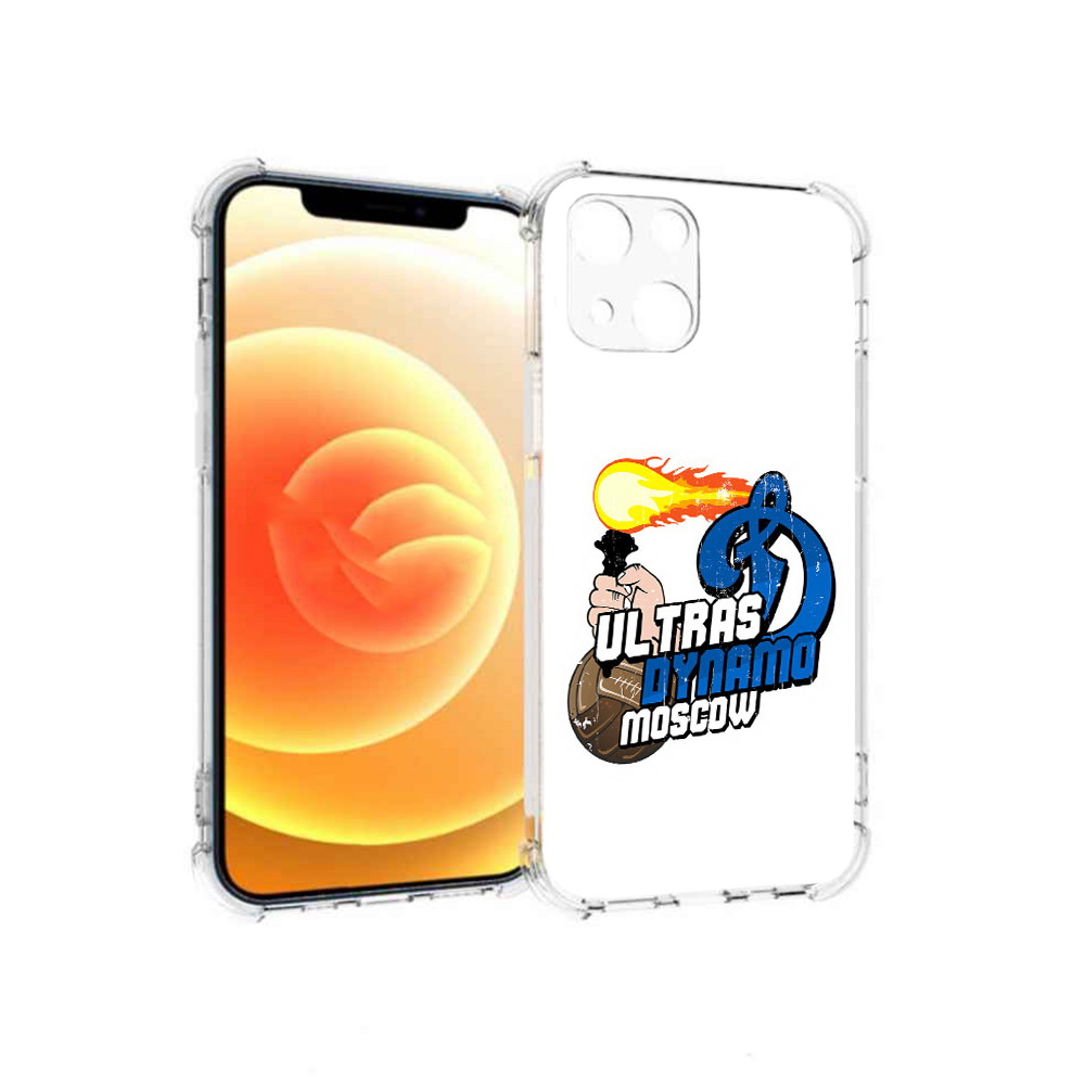 

Чехол MyPads Tocco для Apple iPhone 13 ФК Динамо (PT163239.611.177), Прозрачный, Tocco