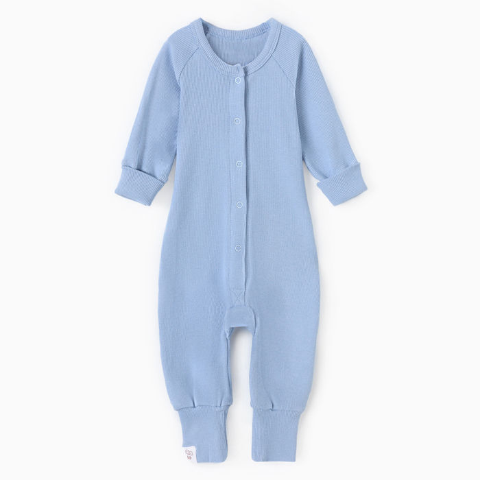 

Комбинезон детский MINAKU Baby Basic, Голубой, 62, Baby Basic