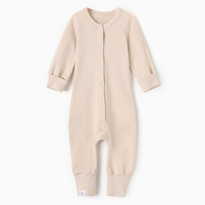 

Комбинезон детский MINAKU Baby Basic, Бежевый, 86, Baby Basic