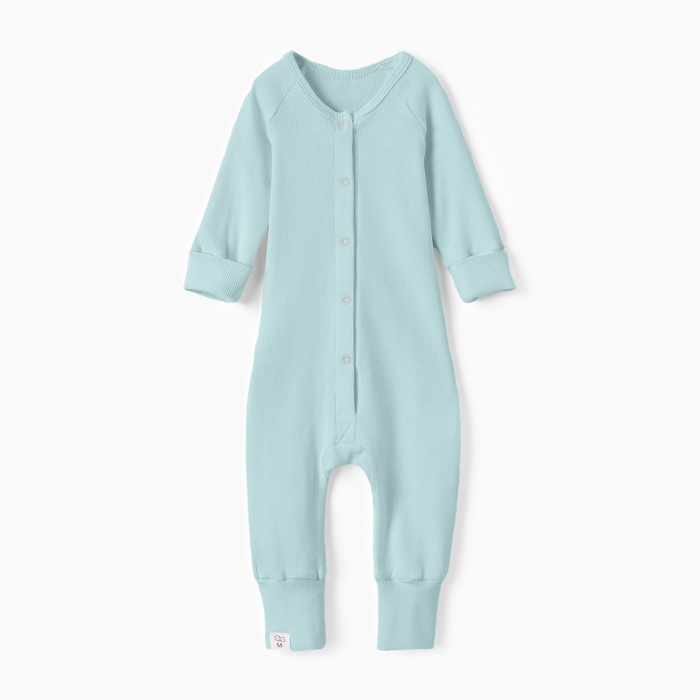 

Комбинезон детский MINAKU Baby Basic, Голубой, 68, Baby Basic