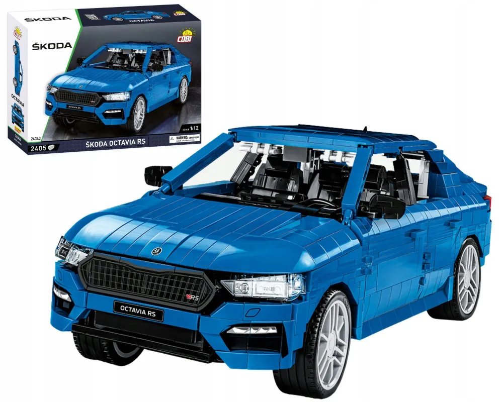 

Конструктор Cobi пластиковый Skoda Octavia RS 2405 дет, Skoda Octavia RS