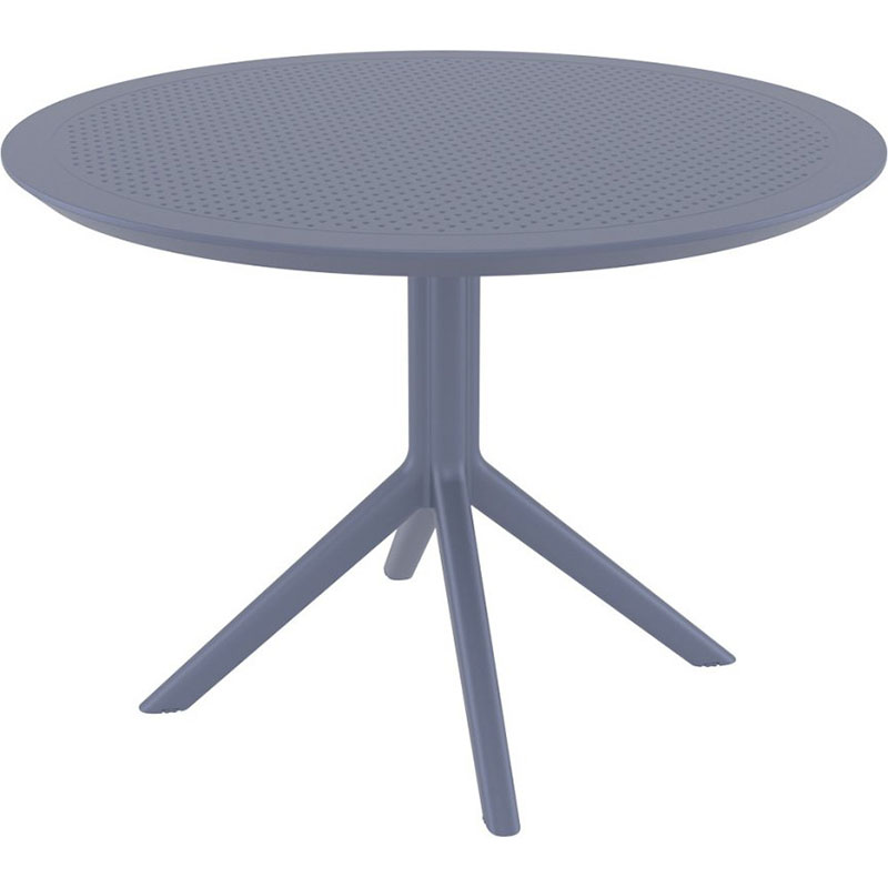 Стол обеденный ReeHouse Sky Table D105 Темно-Серый