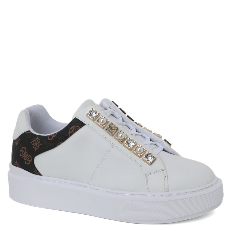 

Кеды женские Guess FL8HAYELE12 белые 40 EU, FL8HAYELE12