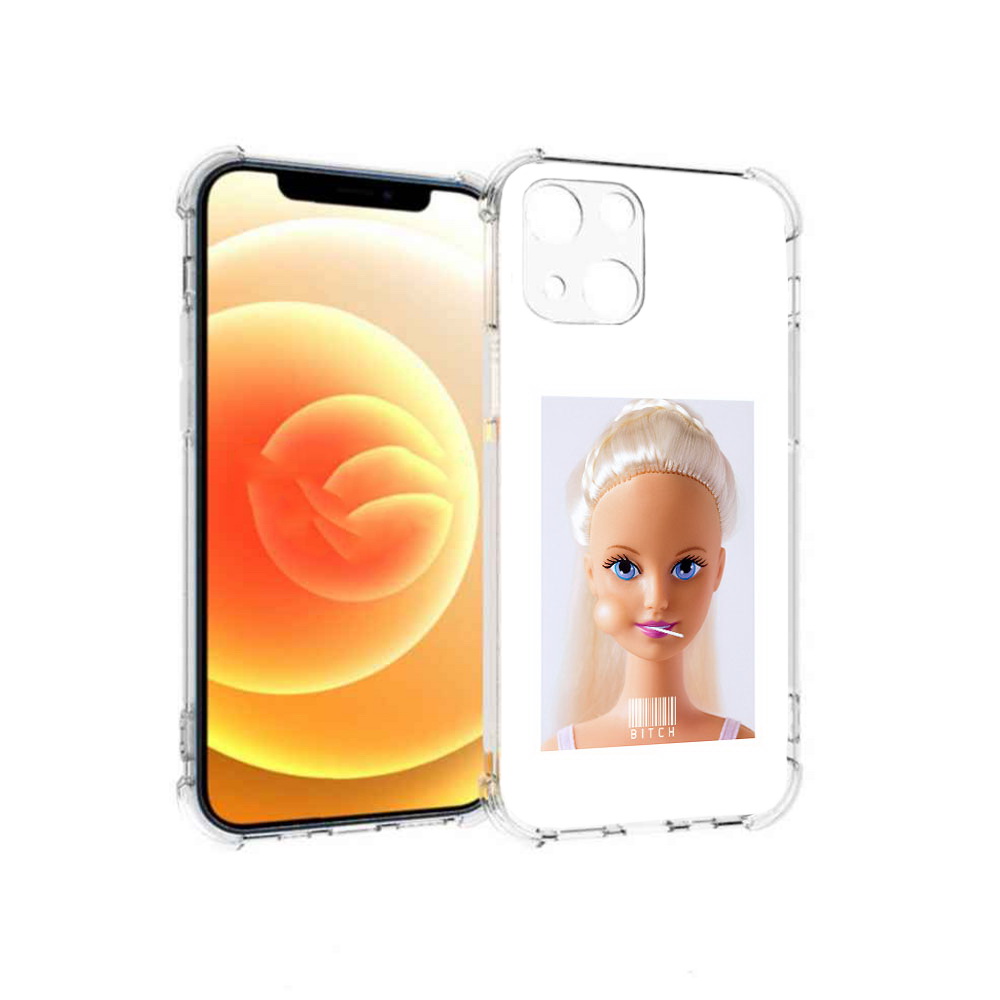 

Чехол MyPads Tocco для Apple iPhone 13 барби (PT163239.611.226), Прозрачный, Tocco
