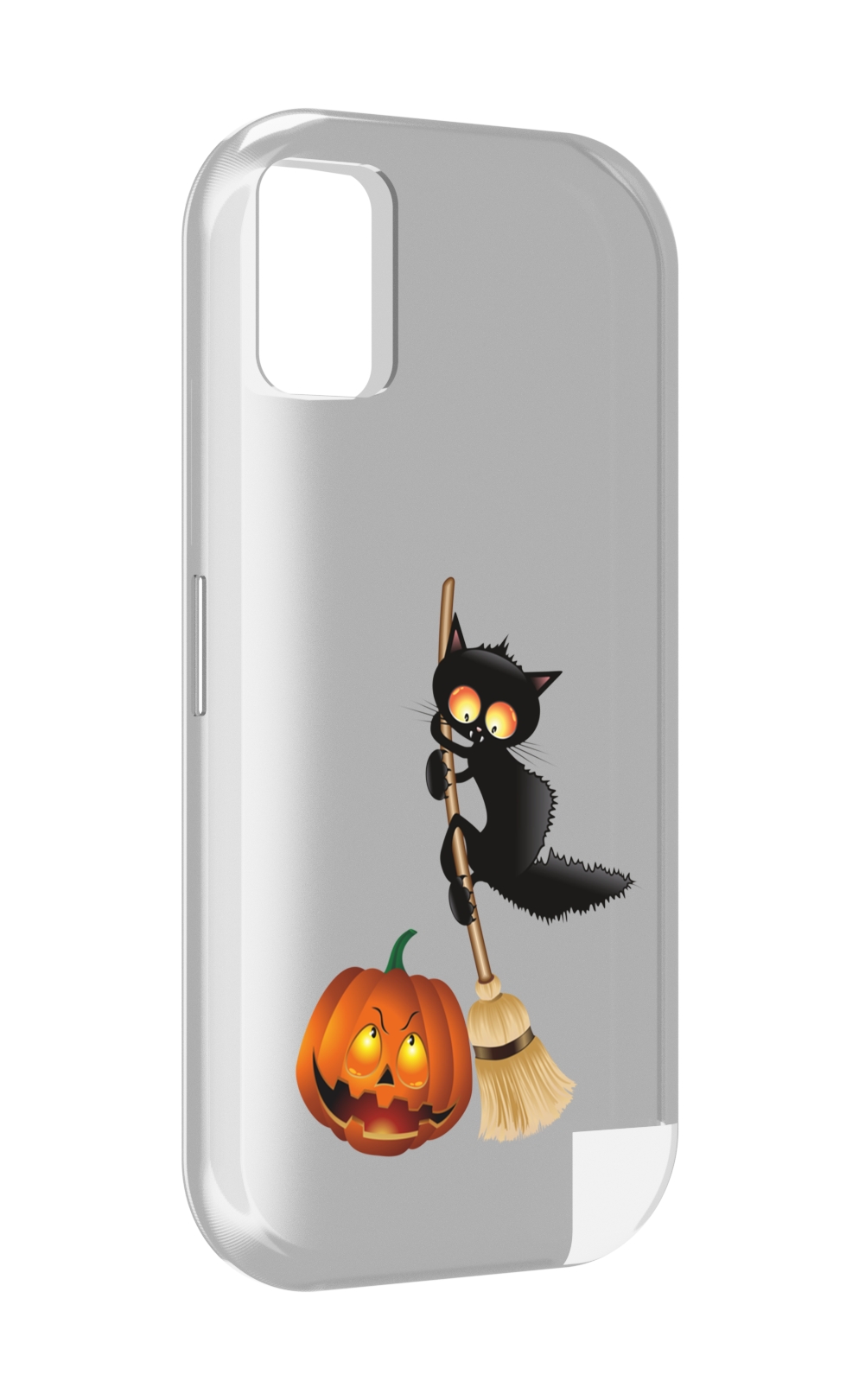 

Чехол MyPads хэлуинский котик для UMIDIGI A11, Прозрачный, Tocco