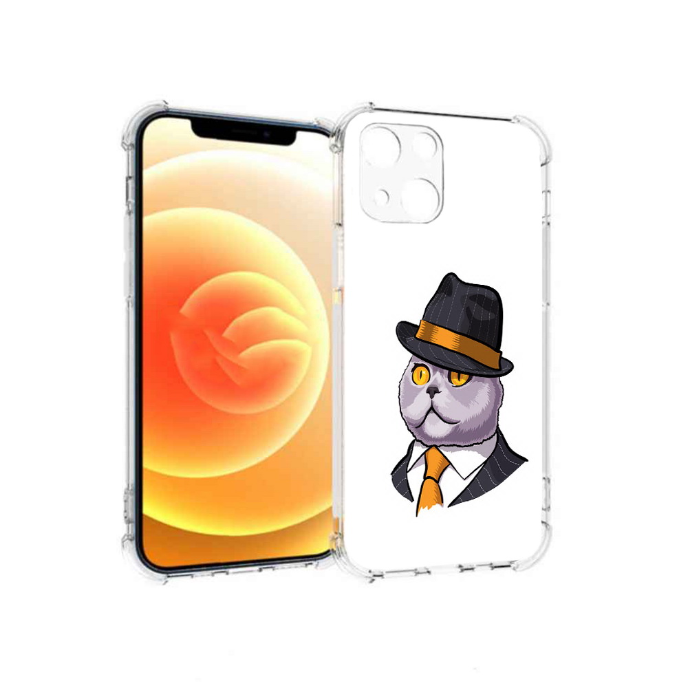

Чехол MyPads Tocco для Apple iPhone 13 британец (PT163239.611.247), Прозрачный, Tocco