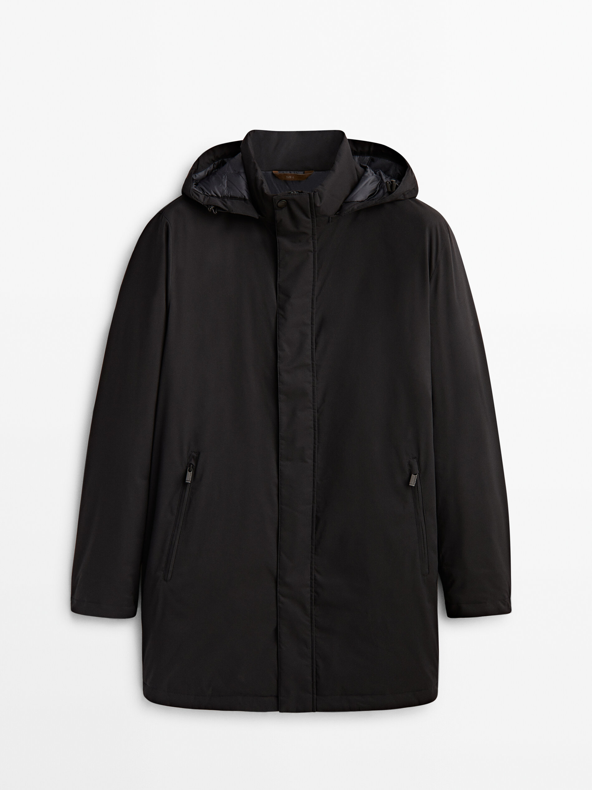 

Куртка мужская Massimo Dutti 03408232401 синяя 2XL, 03408232401