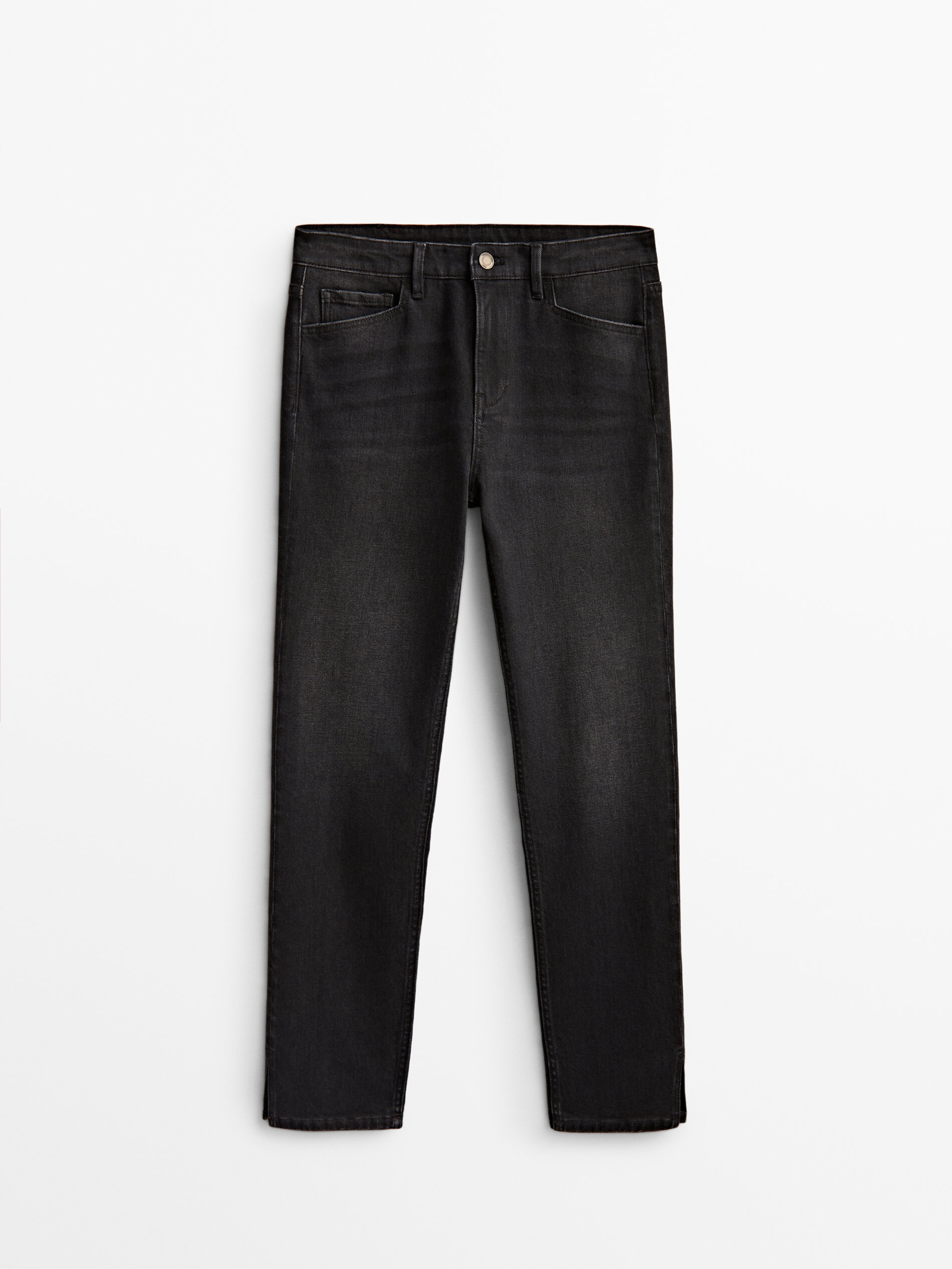 

Джинсы женские Massimo Dutti 05060518800 черные 38, 05060518800
