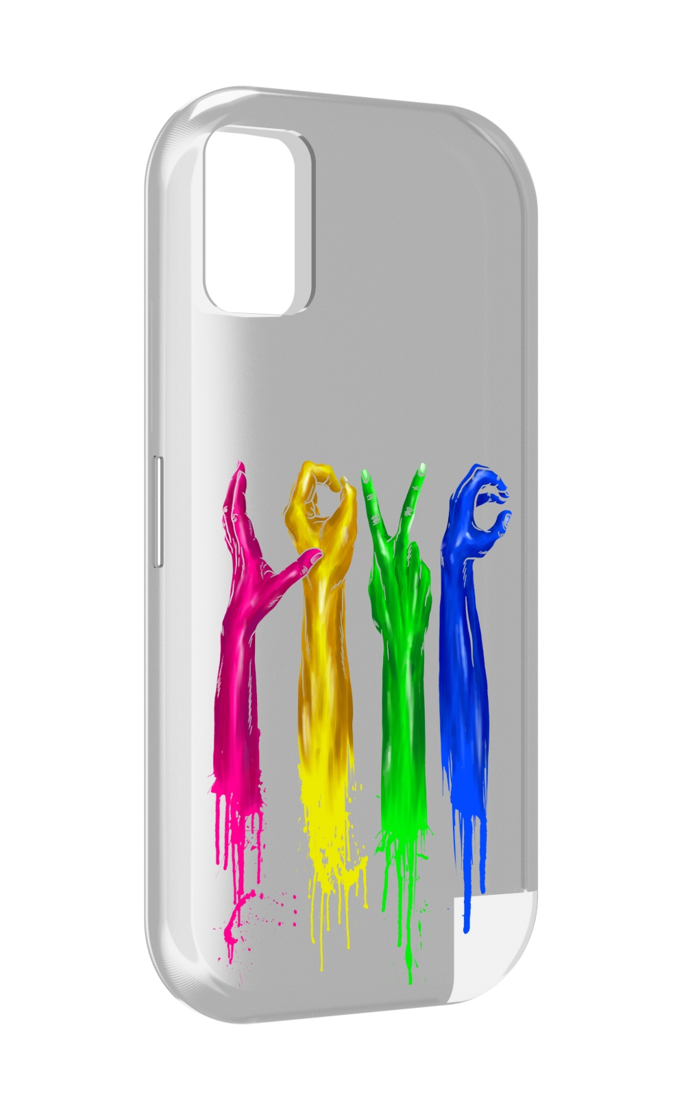 

Чехол MyPads яркие руки love для UMIDIGI A11, Прозрачный, Tocco
