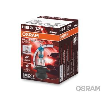 

Osram Автолампа HB3 (60W 12V) Night Breaker Laser 1шт 9005NL