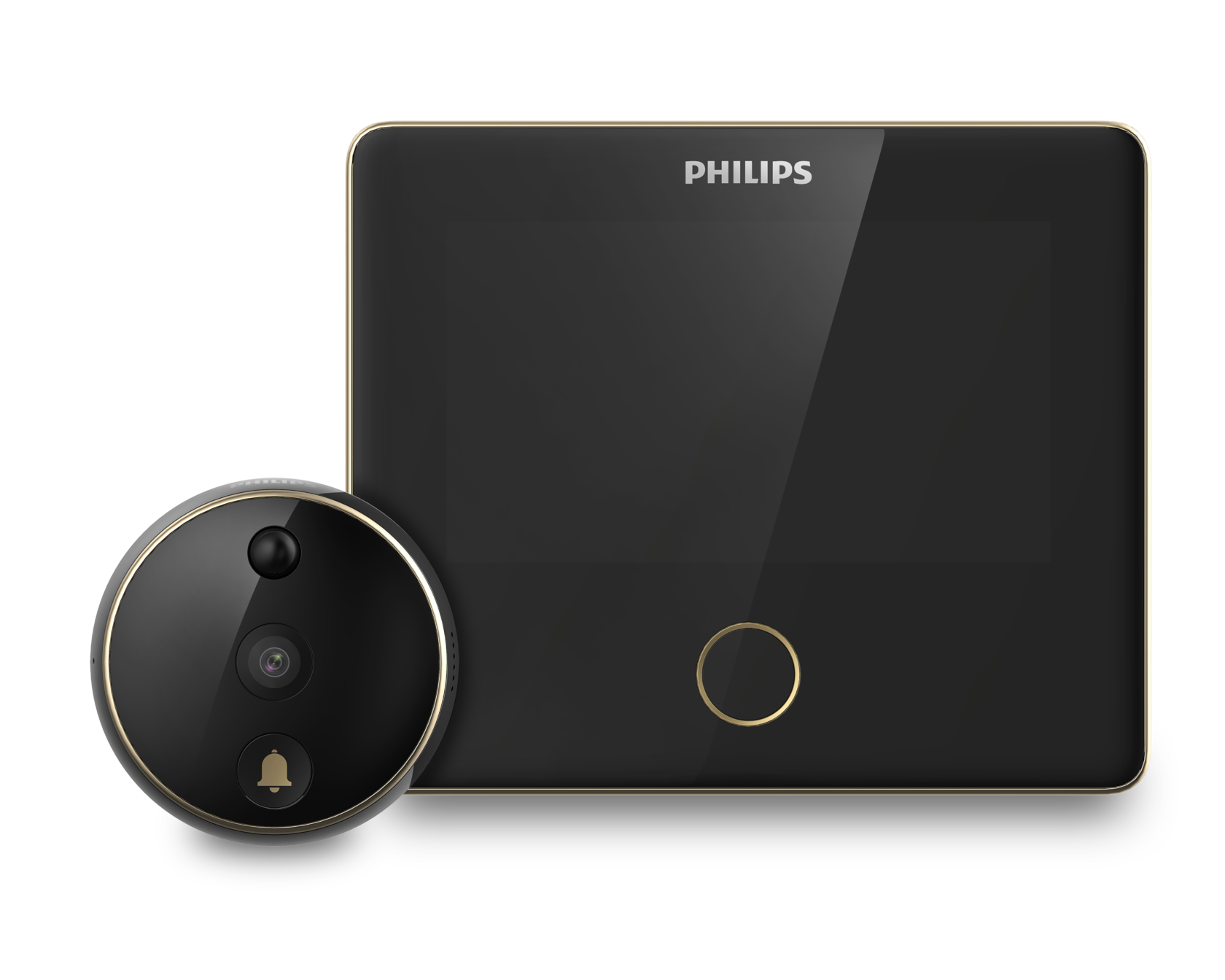 фото Дверной wi-fi видеоглазок philips easy key smart door viewer dv001 на входную дверь