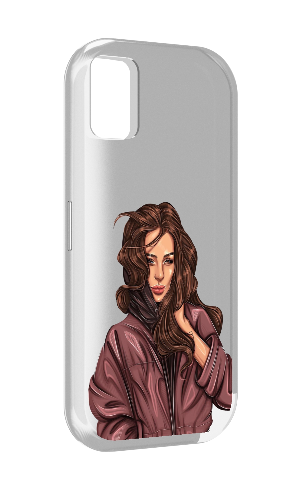 

Чехол MyPads Арт рисунок девушки для UMIDIGI A11, Прозрачный, Tocco