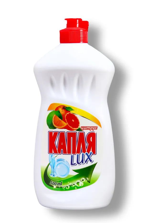 Средство для мытья посуды КАПЛЯ LUX Цитрус 500мл