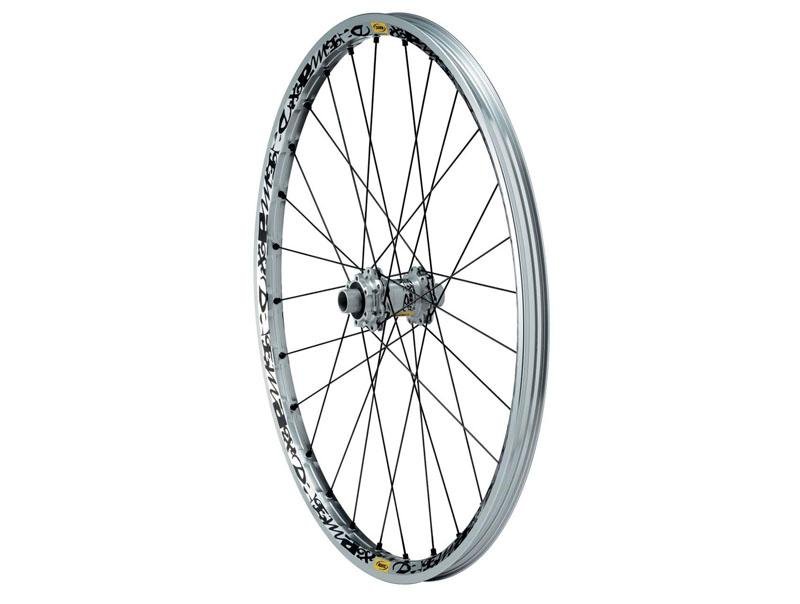 

Колесо переднее Mavic Deemax, 99619210, ось 20/110мм, disk под 6 болтов, цвет серебряный.