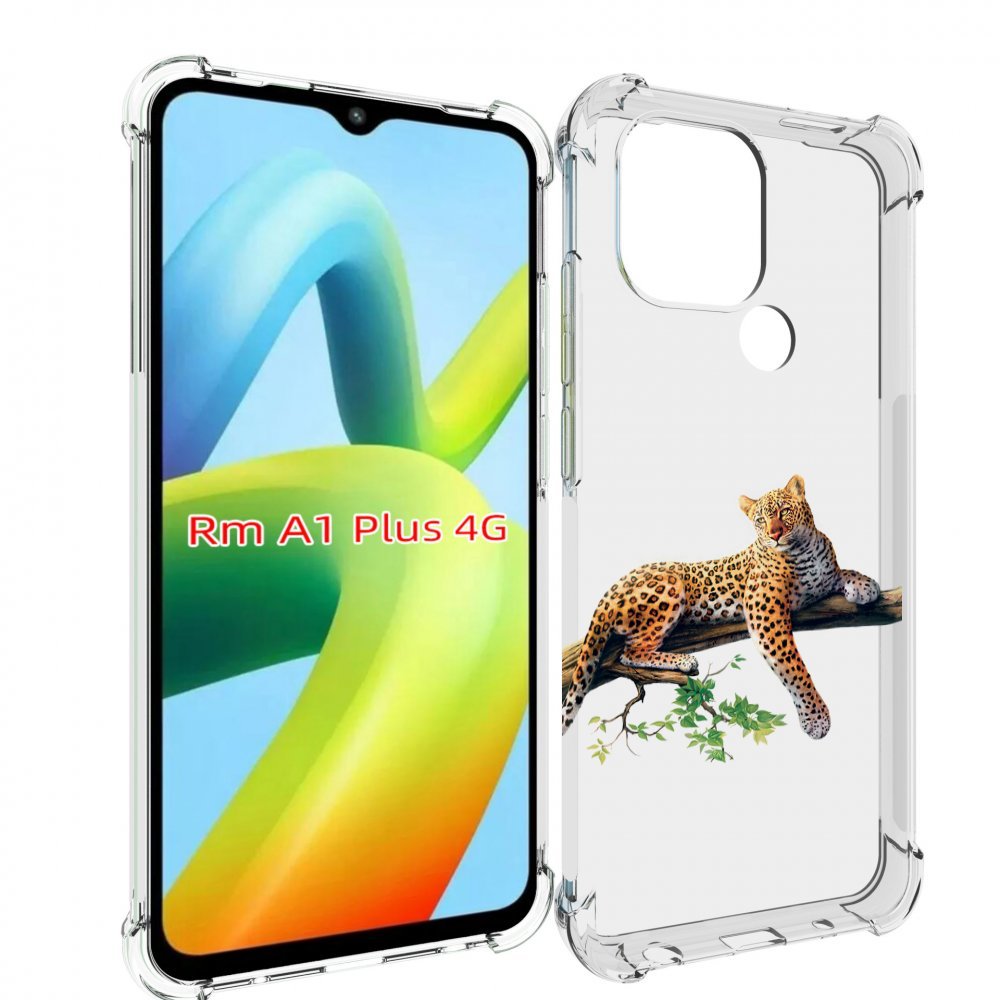 

Чехол MyPads леопард-на-дереве детский для Xiaomi Redmi A1 Plus +, Прозрачный, Tocco